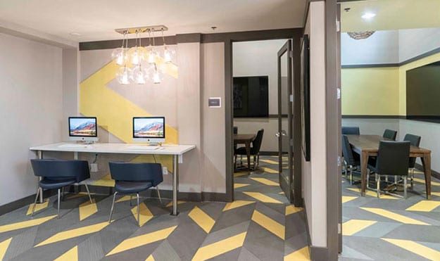 Computer Lounge & Private Study Rooms