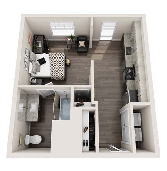The Soho Rendering