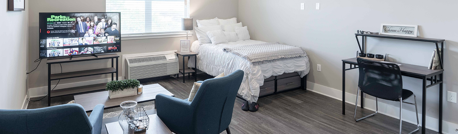 Furnished apartment bedrood