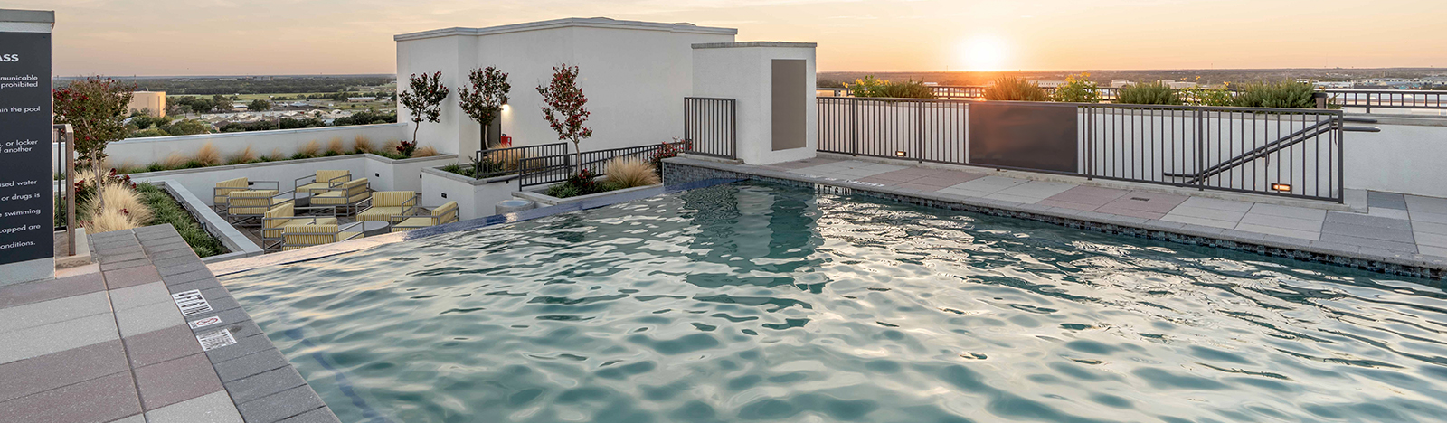 Resort style pool